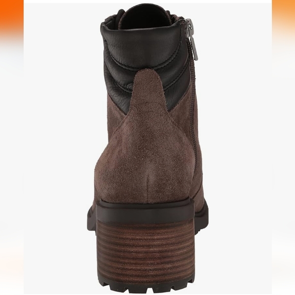 Lucky Brand Dareek leather combat boots in Falcon gray size 9 - Picture 2 of 14